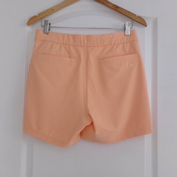 New Nike FLEX Dri-Fit Peach Shorts S Light Orange Mid-Rise 5" Inseam NWT - Picture 5 of 11